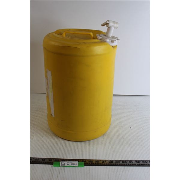 Yellow Water Bucket