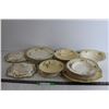 Image 1 : Misc. Dishes (6 Plates, 6 Bowls with Edges, 2 Bowls, 2 Cooking Bowls, Smaller Dish, 2 Lids)