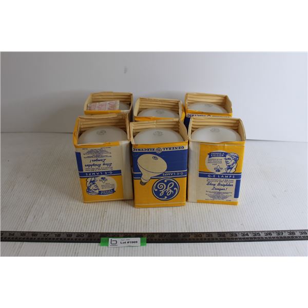 (6) General Electric Lightbulbs (In Boxes)