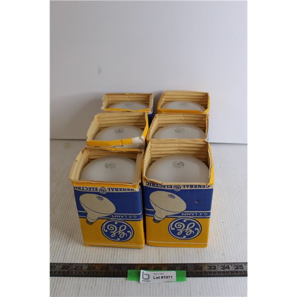 (6) General Electric Lightbulbs (In Boxes)