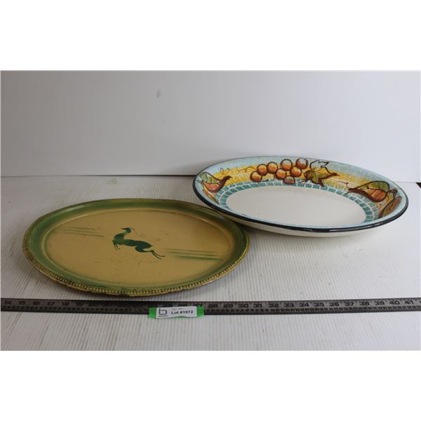 Oval Bowl, Oval Tray