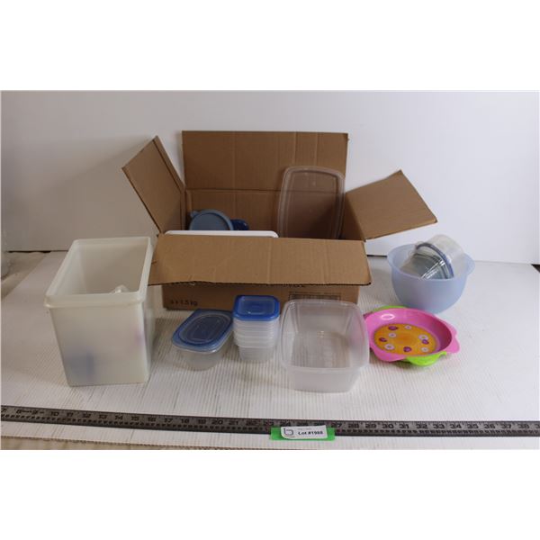 Misc. Plastic Containers