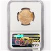 Image 2 : 1808 India Madres Pres 10 Cash Token NGC