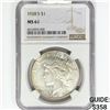 Image 1 : 1928-S Silver Peace Dollar NGC MS61