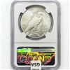 Image 2 : 1928-S Silver Peace Dollar NGC MS61