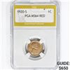 Image 1 : 1920-S Wheat Cent PGA MS64 RED