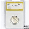 Image 1 : 1875 Twenty Cent Piece PGA PR64
