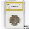 Image 1 : 1842 Large Cent PGA MS63+
