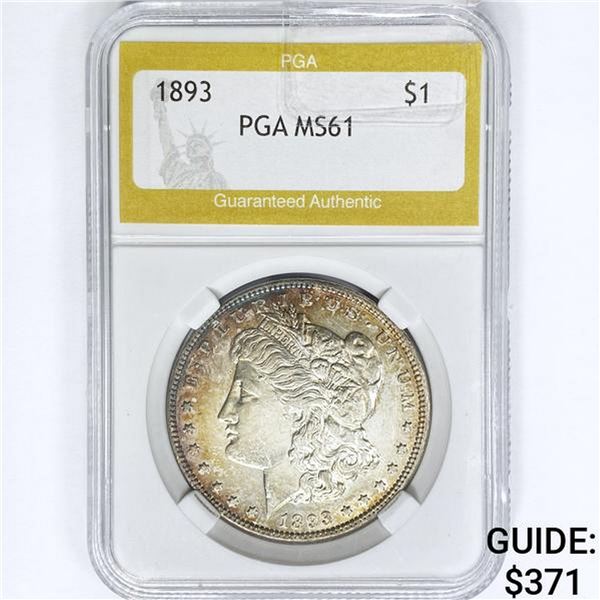 1935 Silver Peace Dollar PGA MS63