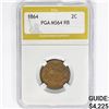 Image 1 : 1864 Two Cent Piece PGA MS64 RB
