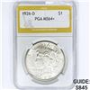 Image 1 : 1926-D Silver Peace Dollar PGA MS64+