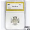 Image 1 : 1832 Capped Bust Dime PGA AU58