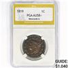 Image 1 : 1819 Large Cent PGA AU58+