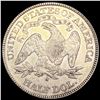 Image 2 : 1877-S Seated Liberty Half Dollar CLOSELY UNCIRCUL