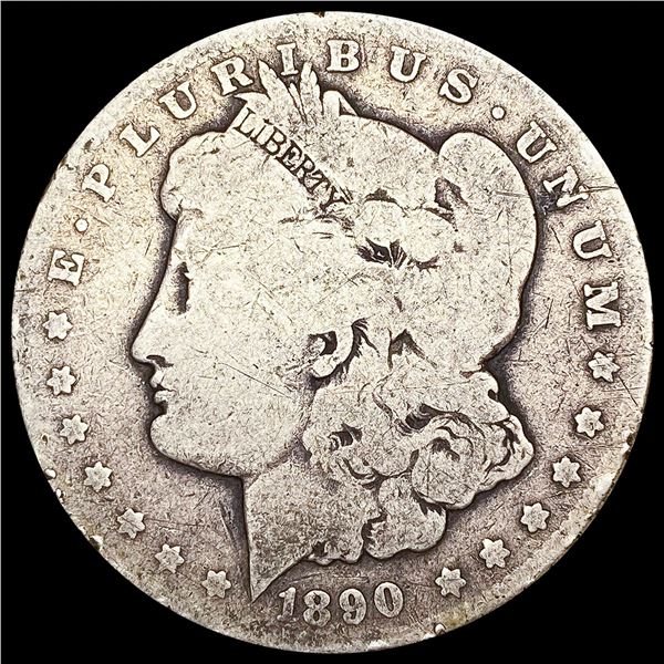 1890-CC Morgan Silver Dollar NICELY CIRCULATED