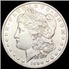 Image 1 : 1890-CC Tailbar Morgan Silver Dollar CLOSELY UNCIR