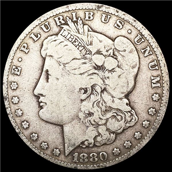 1880-CC Morgan Silver Dollar NICELY CIRCULATED