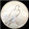 Image 2 : 1921 Silver Peace Dollar NICELY CIRCULATED