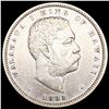 Image 1 : 1883 Kingdom of Hawaii Half Dollar CLOSELY UNCIRCU