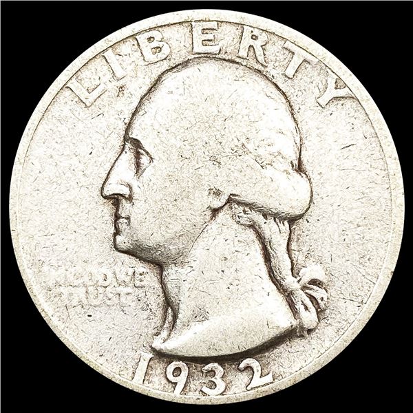 1932-S Washington Silver Quarter LIGHTLY CIRCULATE