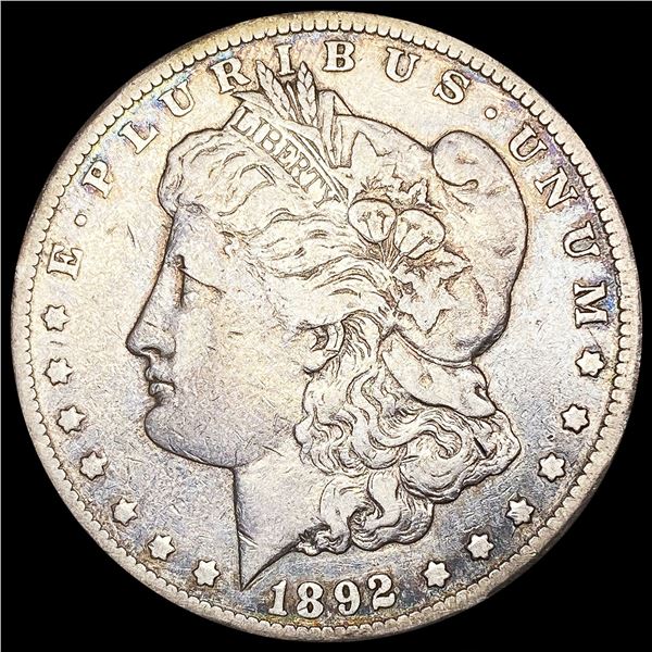 1892-CC Morgan Silver Dollar LIGHTLY CIRCULATED