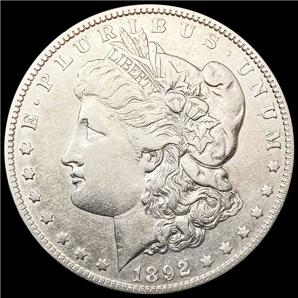 1892-O Morgan Silver Dollar NEARLY UNCIRCULATED