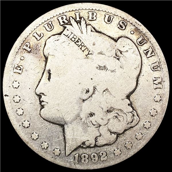 1892-CC Morgan Silver Dollar NICELY CIRCULATED