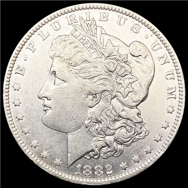 1882-O/S Morgan Silver Dollar CLOSELY UNCIRCULATED