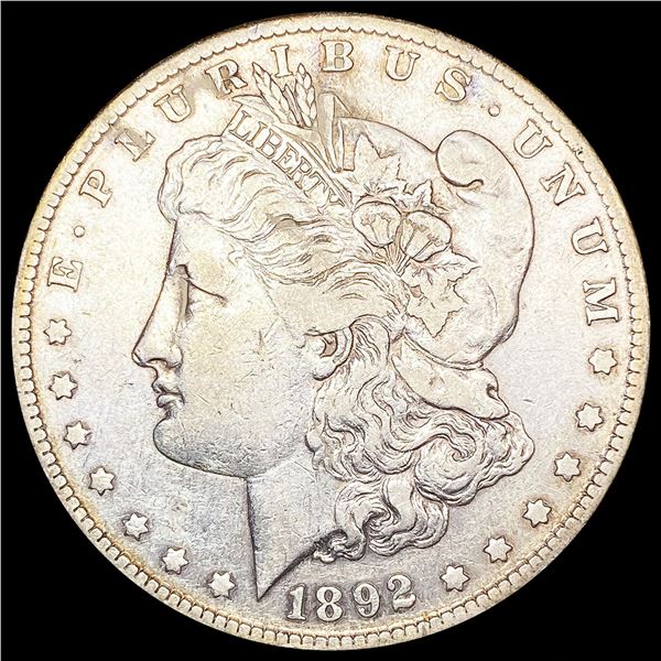 1892-S Morgan Silver Dollar LIGHTLY CIRCULATED