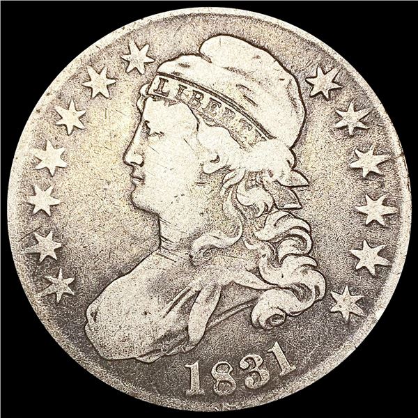 1831 Capped Bust Half Dollar NICELY CIRCULATED