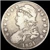 Image 1 : 1831 Capped Bust Half Dollar NICELY CIRCULATED