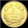 Image 2 : 1873 Open 3 Rare Gold Dollar UNCIRCULATED