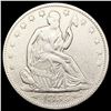 Image 1 : 1855 Arws Seated Liberty Half Dollar CLOSELY UNCIR