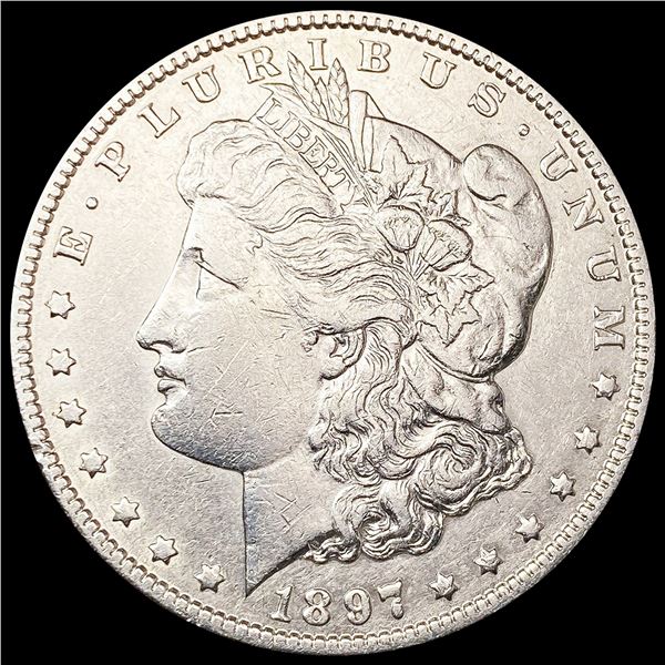 1897-O Morgan Silver Dollar NEARLY UNCIRCULATED