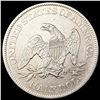 Image 2 : 1861 Seated Liberty Half Dollar CLOSELY UNCIRCULAT