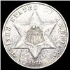 Image 1 : 1860 Silver Three Cent CLOSELY UNCIRCULATED