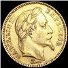 Image 1 : 1864 France .1867oz Gold 20 Francs CLOSELY UNCIRCU