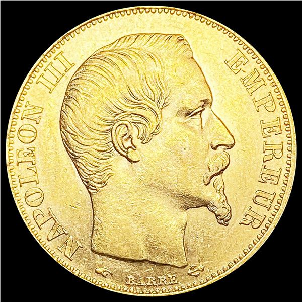 1855-A France .1867oz Gold 20 Francs UNCIRCULATED