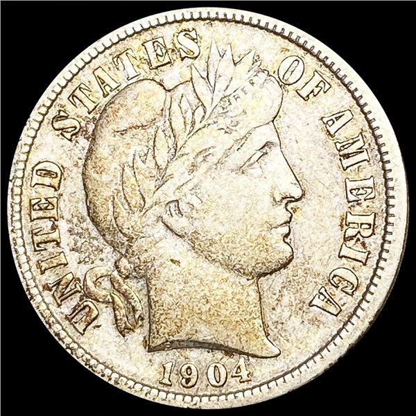 1904-S Barber Dime CLOSELY UNCIRCULATED