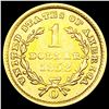 Image 2 : 1852-O Rare Gold Dollar CLOSELY UNCIRCULATED