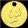 Image 1 : 1855 Rare Gold Dollar NICELY CIRCULATED