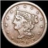 Image 1 : 1851 Braided Hair Half Cent CLOSELY UNCIRCULATED