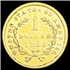 Image 2 : 1851 Rare Gold Dollar NEARLY UNCIRCULATED