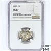 Image 1 : 1937 Buffalo Nickel NGC MS67