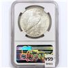 Image 2 : 1923-D Silver Peace Dollar NGC MS62