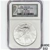Image 1 : 2002 Silver Eagle NGC MS68 20th Anniv Collect