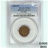 Image 1 : 1867/67 Indian Head Cent PCGS VF20 RPD FS-301 S-1