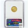 Image 2 : 1910 $2.50 Gold Quarter Eagle NGC MS61
