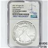 Image 1 : 2021-W Silver Eagle NGC PF70 UC T2 1st Releases