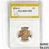 Image 1 : 1926-S Wheat Cent PGA MS63 RED